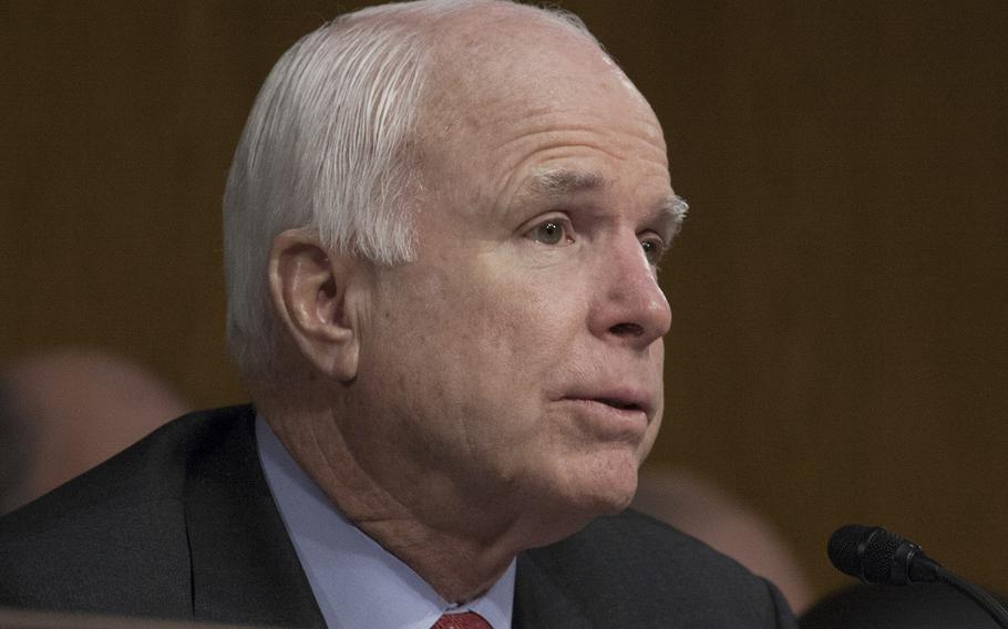 Sen. John McCain, R-Ariz.