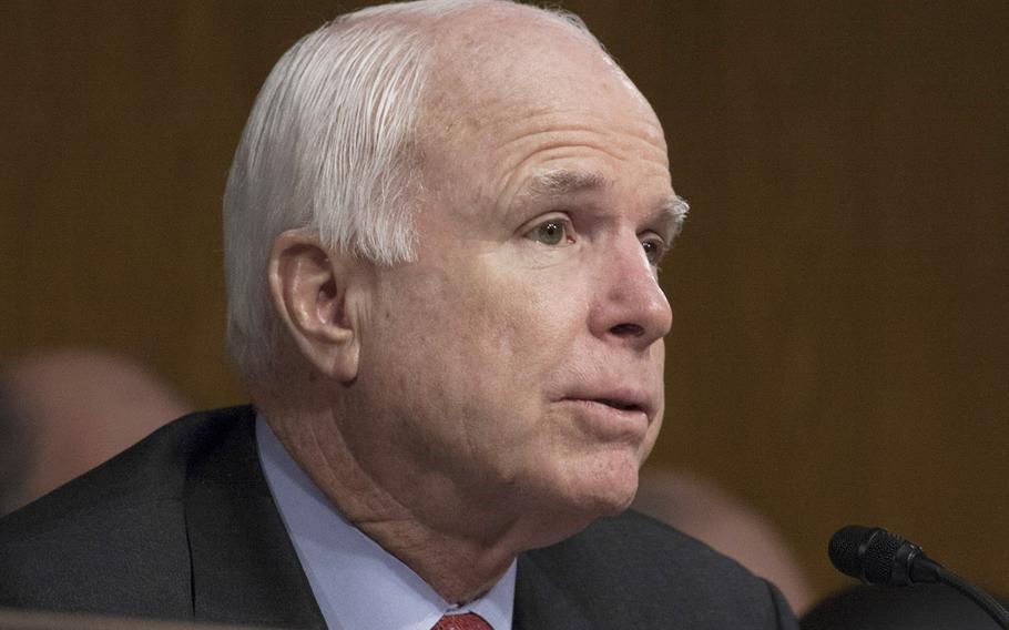 Sen. John McCain, R-Ariz.