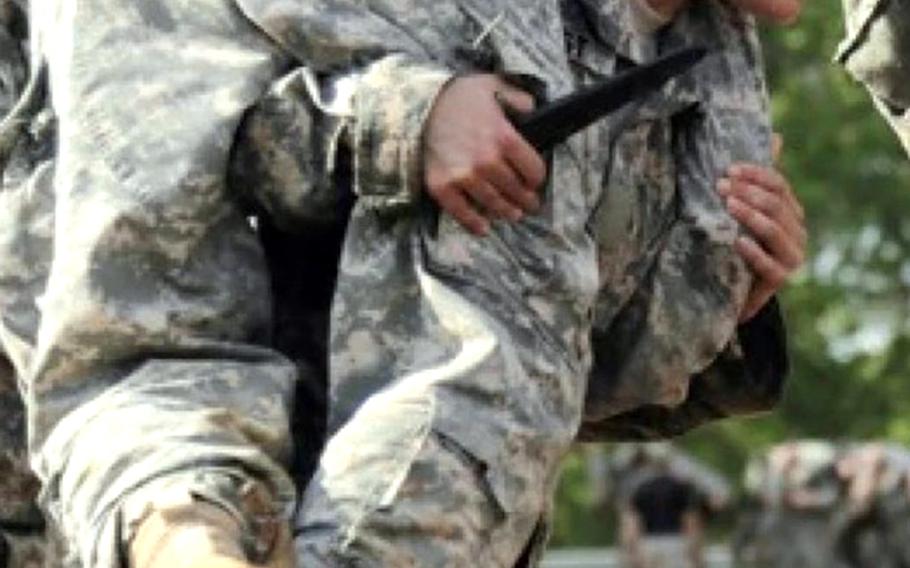 Kristen Griest, one of the first female soldiers ever to graduate Ranger School.