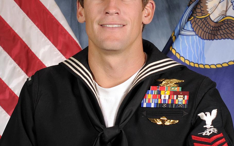U.S. Navy, Special Warfare Operator 1st Class Charles Keating IV was shot and killed Tuesday, May 3, 2016, in Iraq during a gun battle that involved more than 100 Islamic State fighters.