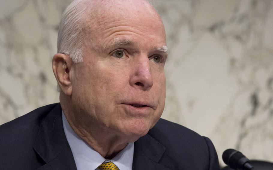 Sen. John McCain, R-Ariz.