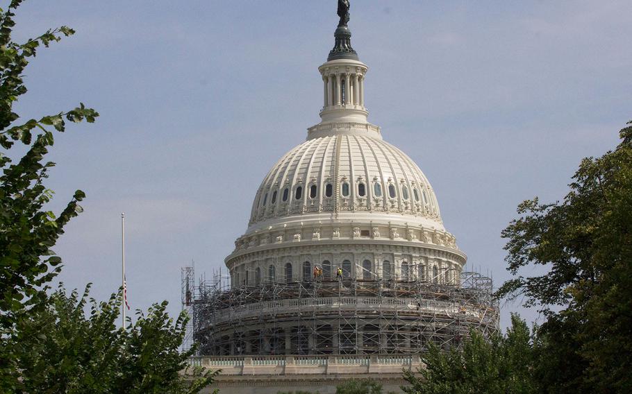 The U.S. Capitol.