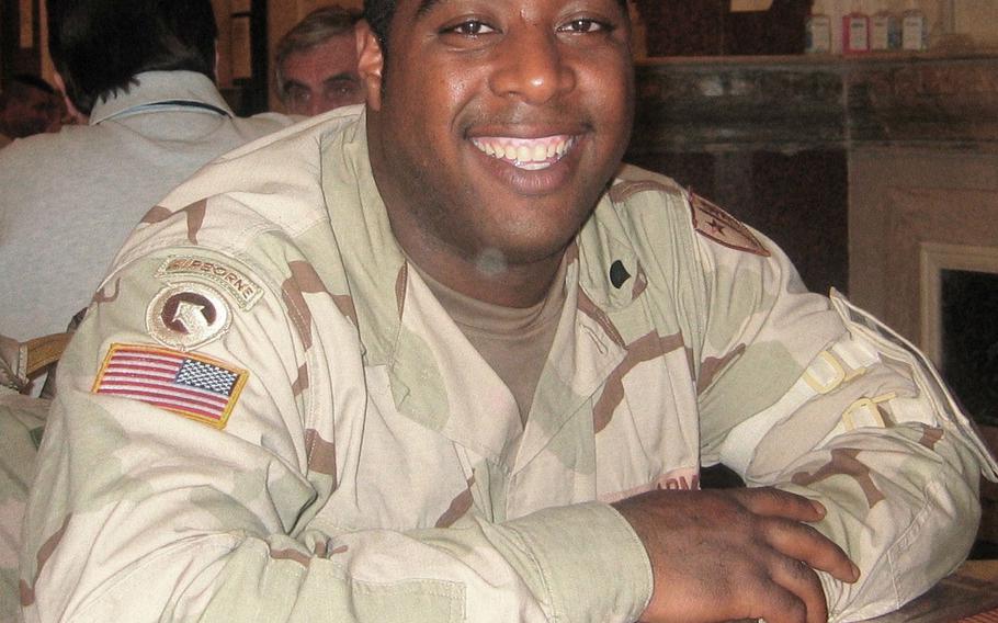 Leo Bridgewater in Baghdad, Iraq in 2004. 