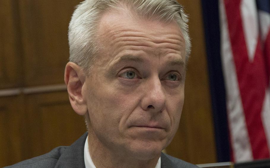 Rep. Steve Russell, shown here in a 2015 file photo, has charged Democrats with a bias against the “warrior class” in their efforts for rejection of a special legal exemption for retired Gen. James Mattis to be defense secretary.