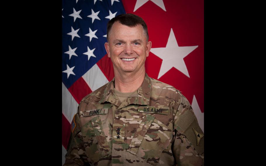 Army Lt. Gen. Paul Funk