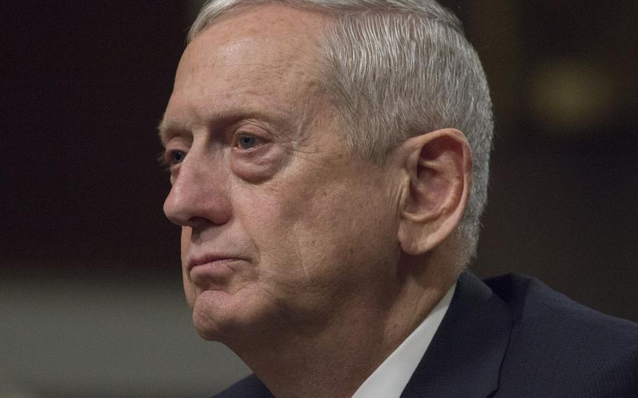 Secretary of Defense Jim Mattis.