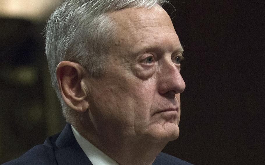 Secretary of Defense Jim Mattis.