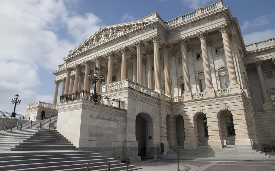 The House of Representatives side of the U.S. Capitol.