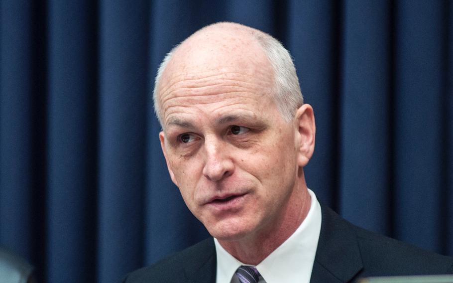 Ranking Member of the House Committee on Armed Services Rep. Adam Smith, D-Wash., questions Defense Department officials during a hearing on Capitol Hill in Washington, D.C., on Wednesday, March 7, 2018.
