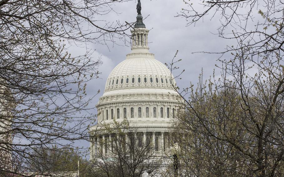 The U.S. Capitol.