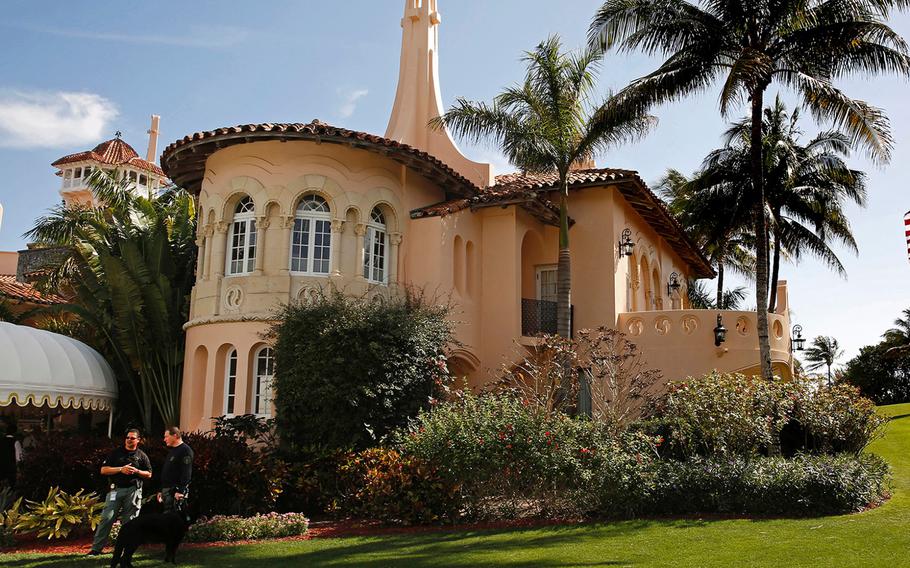 Republican presidential candidate Donald Trump owns Mar-a-Lago Club, a Trump resort in Palm Beach, Fla.