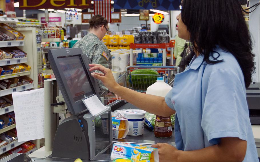The commissary at Joint Base Anacostia-Bolling on July 2, 2013.