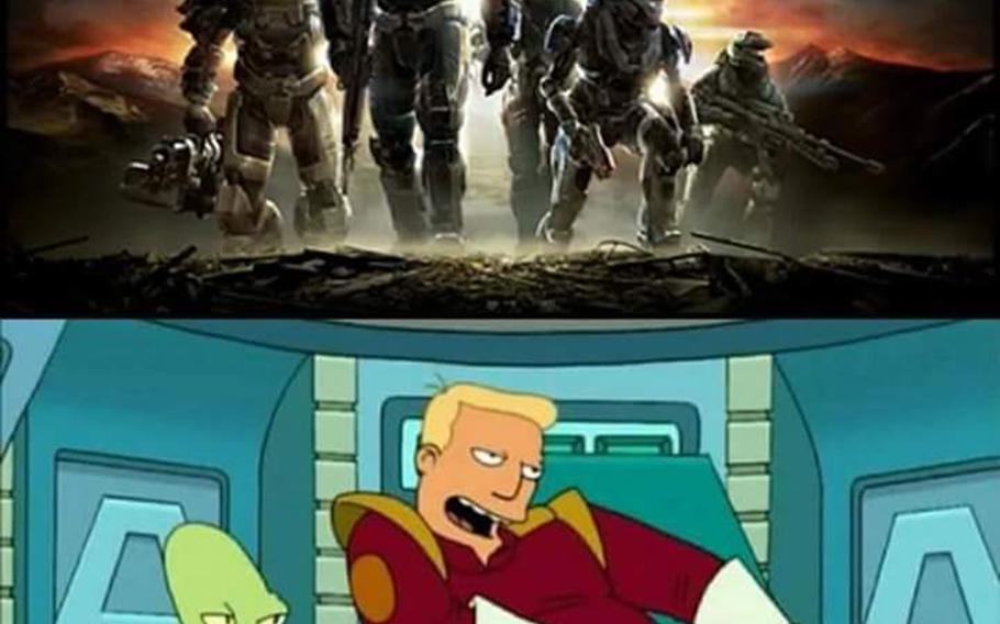 Halo vs. Zapp meme