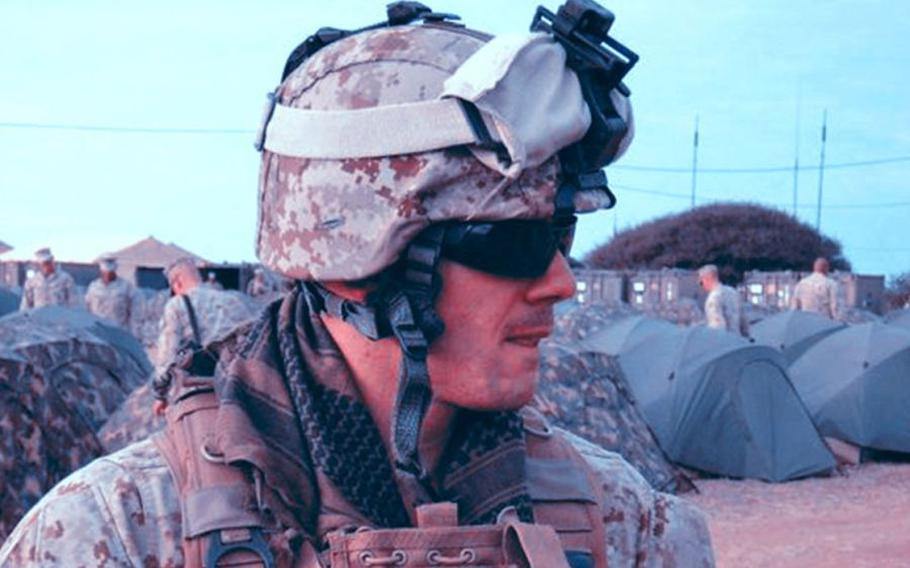 Marine Sgt. Matt DeMaio is pictured during a 2010 deployment to Mozambique, where he had the idea to make Condition One nutrition bars.