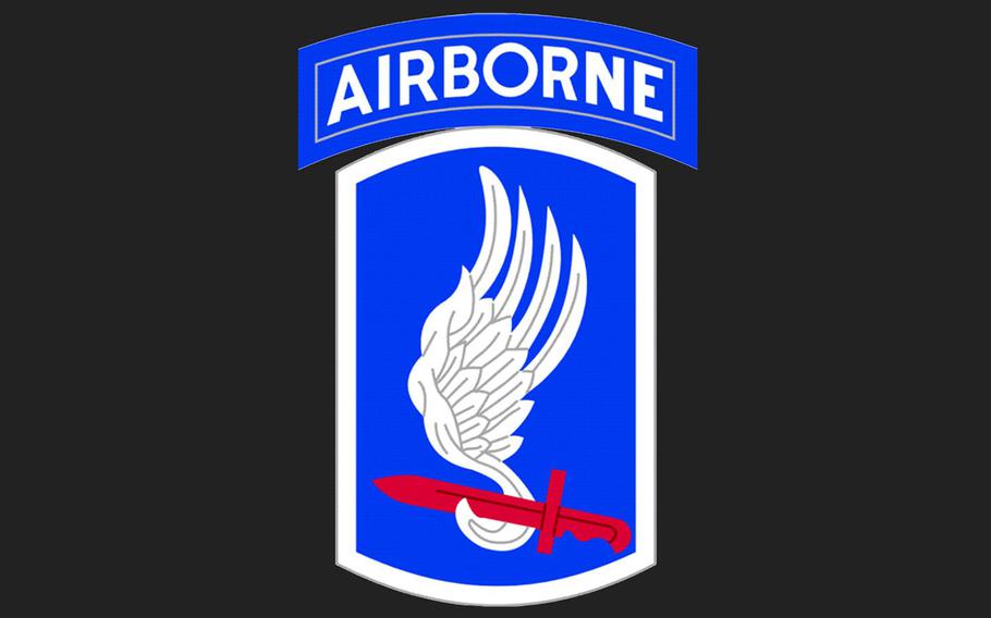 The logo of the 173rd Airborne Brigade