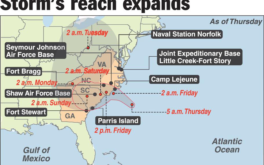 SOURCES: NOAA, Google Maps, AP