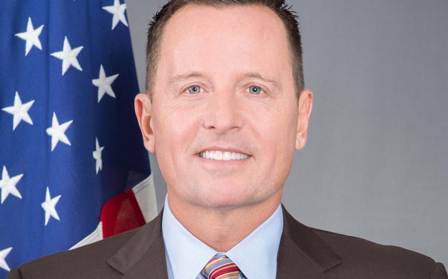 U.S. Ambassador to Germany Richard Grenell, who says he invites Marines based at the Berlin embassy to mingle with industry leaders at official events.
Courtesy of U.S. Embassy in Germany