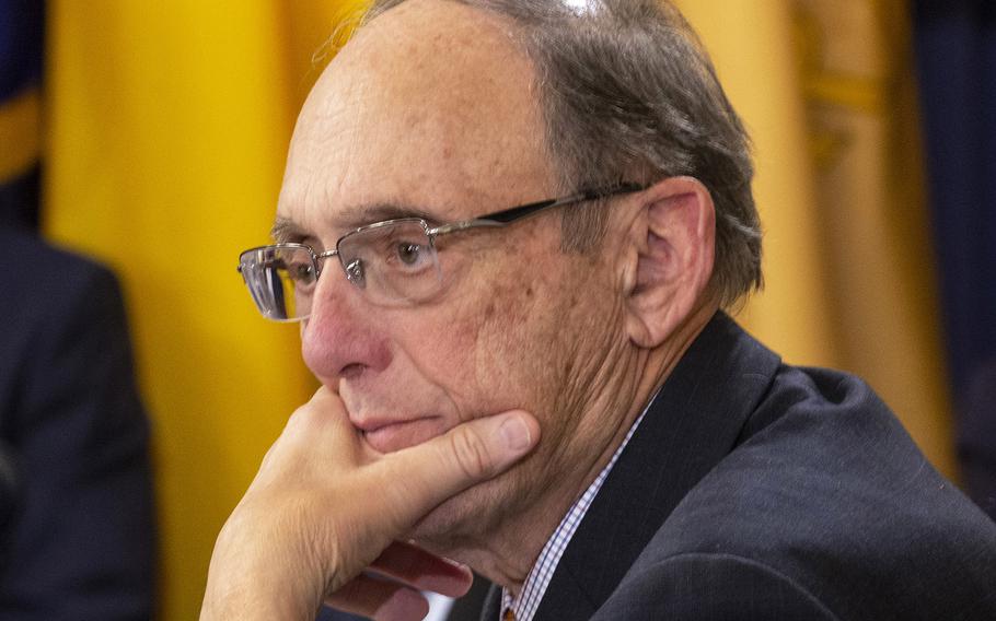 House Veterans' Affairs Committee Chairman Rep. Phil Roe, R-Tenn., listens during a subcommittee hearing on delays in GI Bill payments, Nov. 15, 2018 on Capitol Hill.