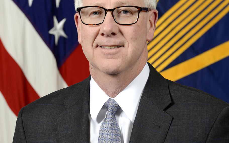 Kevin M. Sweeney, chief of staff to the Secretary of Defense is seen in his official portrait from May 11, 2017.