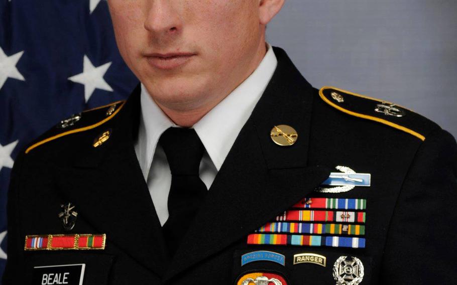 Army Staff Sgt. Joshua "Zach" Beale