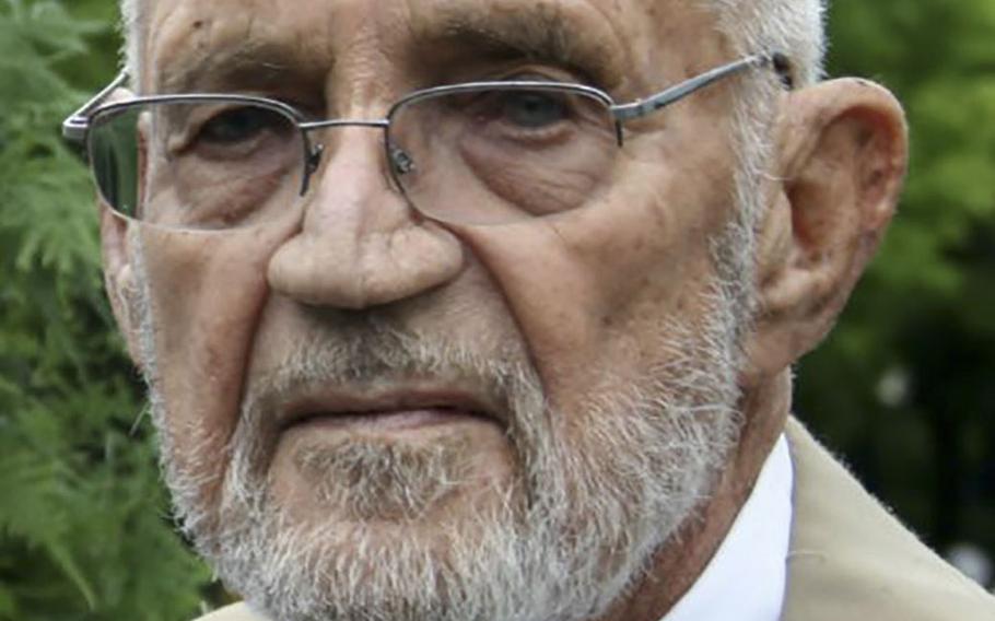 Retired Army Col. William Weber, 94, was seriously wounded during combat in the Korean War. 