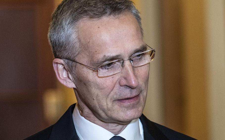 NATO Secretary-General Jens Stoltenberg, in a 2019 photo.