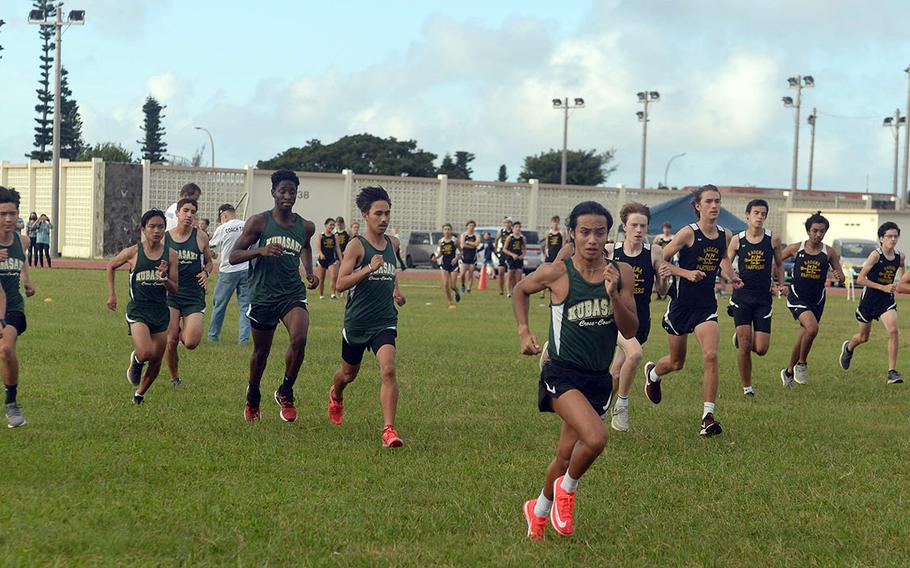 Okinawa has two cross country meets remaining, the last regular-season meet Friday at Kubasaki and the district finals on Nov. 20 at Kadena, with Dragons senior Arthur Parra trying to keep alive his season's unbeaten streak.