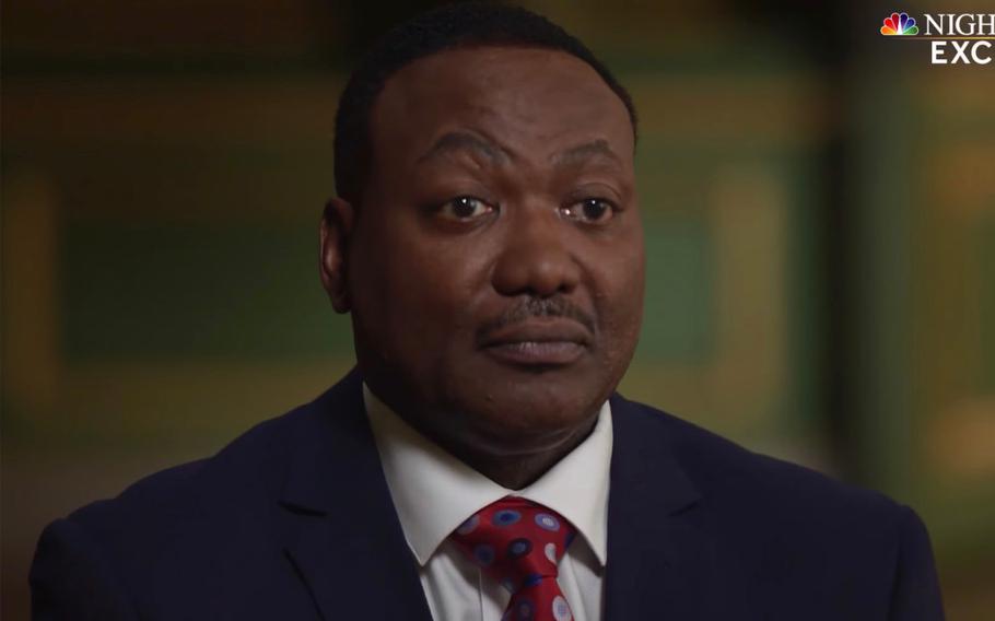 Michael Byrd, the Capitol Police officer who fatally shot a pro-Trump rioter who stormed the U.S. Capitol during the Jan. 6 insurrection, publicly revealed his identity Thursday in an exclusive interview with NBC Nightly News.