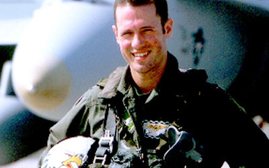 Navy Lt. and F/A-18 pilot Nathan White, from Atsugi Naval Air Facility, was shot down and killed over Iraq April 2.