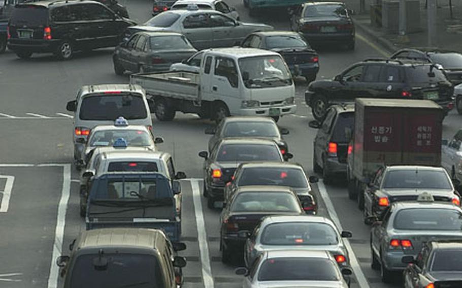 South Korea is known for its traffic congestion, which can offer a very challenging environment for U.S. military drivers stationed there.