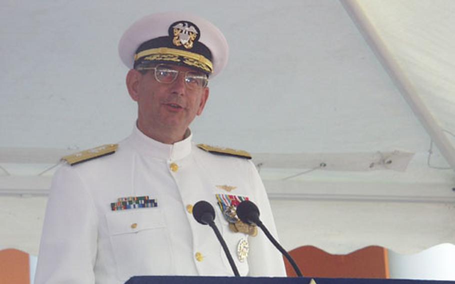 Rear Adm. Stanley Bozin.