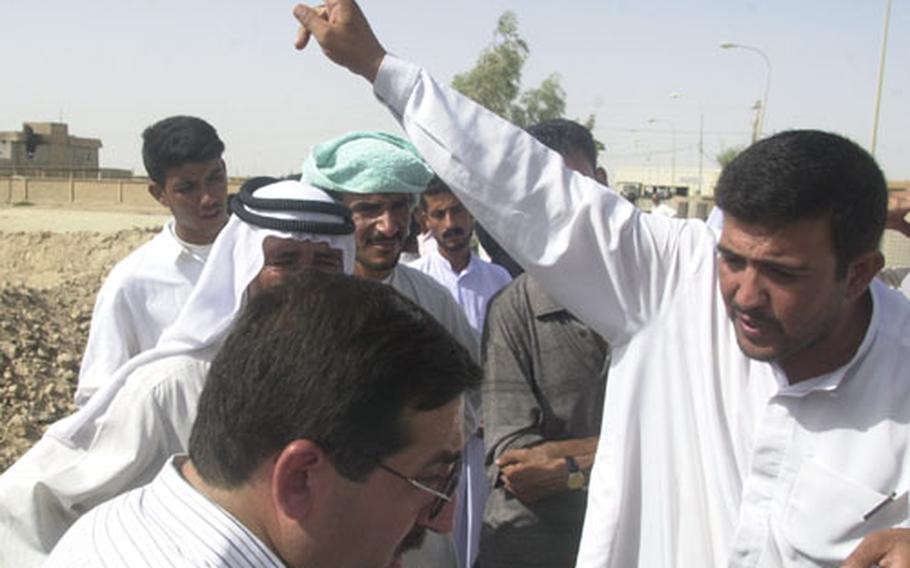 Angry Iraqis complained to reporters about alleged harsh treatment from U.S. soldiers. Details were hazy and contradictory, but no one said Friday's shooting was anything but an accident.