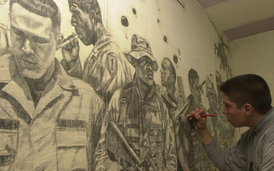 Pfc. Omar Mejia Loera.