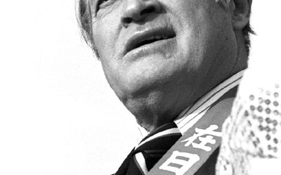 Bob Hope at Yokota.