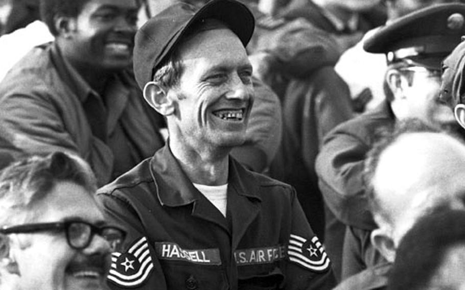 Thousands enjoyed Bob Hope's 1972 show at Yokota.