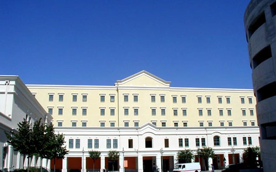 The Capo Inn transient housing facility at Naval Support Activity Naples, Italy, recently earned five-star accreditation from the Navy, which helped the base bachelor housing division earn its third consecutive Admiral Elmo R. Zumwalt Award for Excellence in Bachelor Housing.