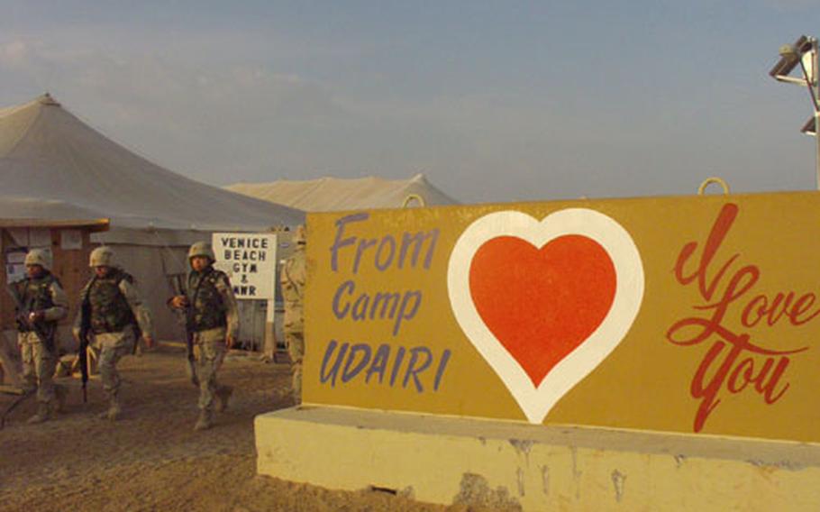 Some soldiers who passed through Camp Udairi last year love it better this year because of all the new MWR facilities, including a well-equipped gym, a commercial telephone center, an Internet cafe, and a movie tent.