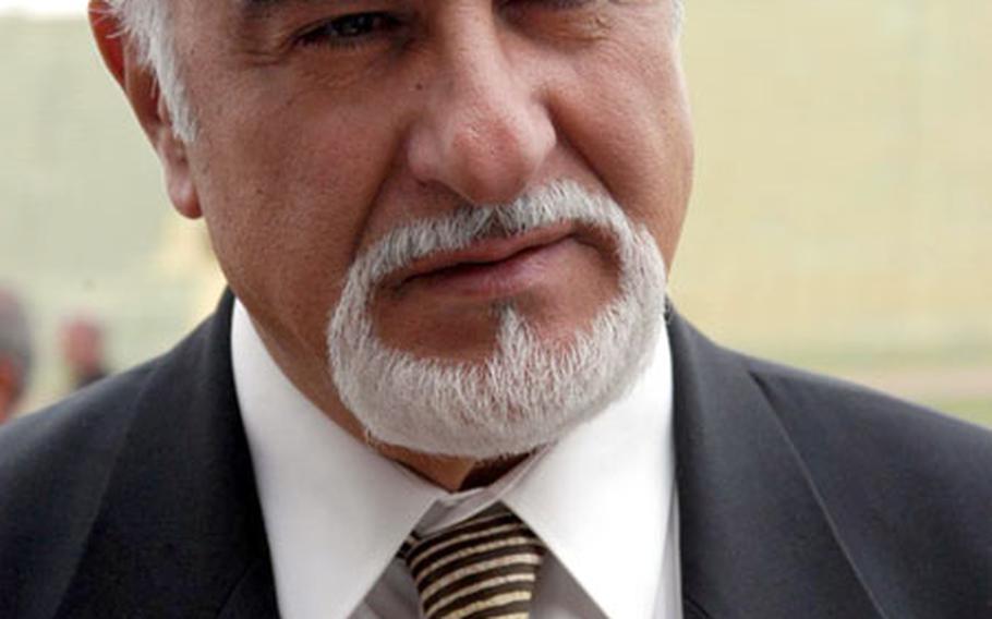 Ahmed Al-Samarri, president of the National Olympic Committe of Iraq.