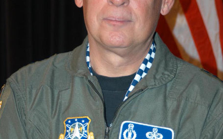 Gen. Lance Lord, commander of the Air Force Space Command.