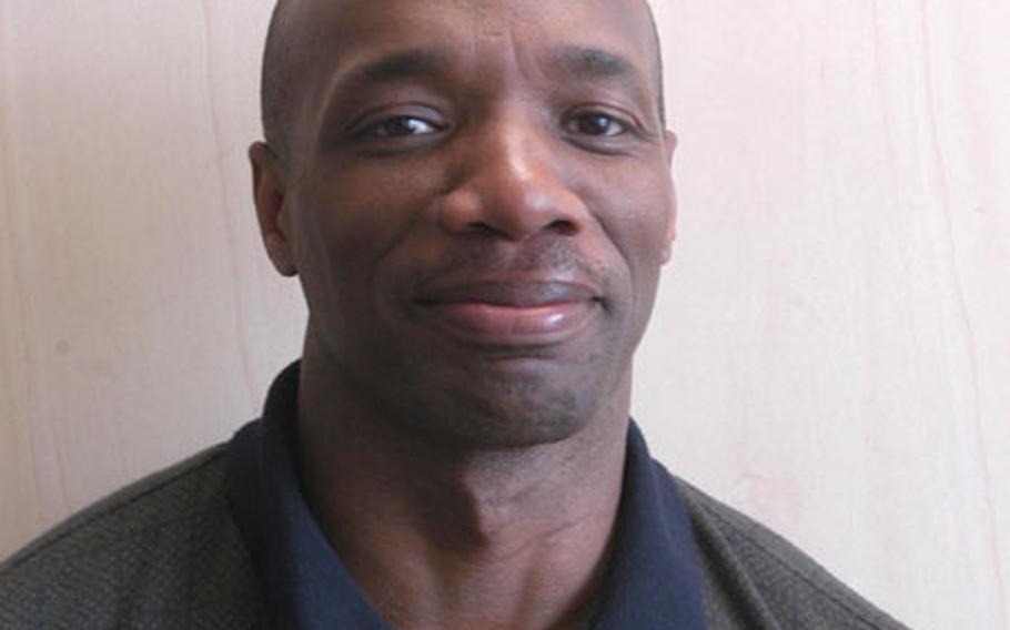 Chaplain (Maj.) Jimmie Sanders.