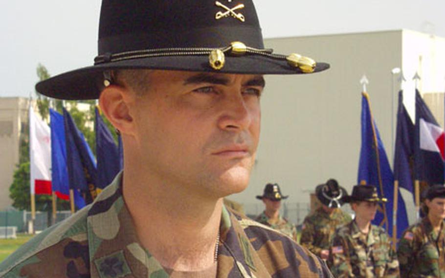 Lt. Col. Paul Reist, 38, incoming commander, 6th Squadron, 6th Cavalry Regiment.