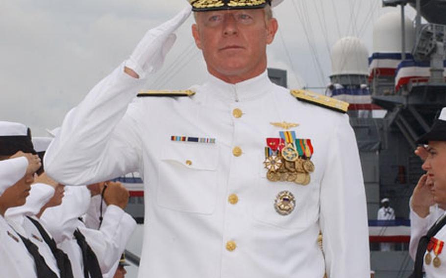 Vice Admiral Robert F. Willard.