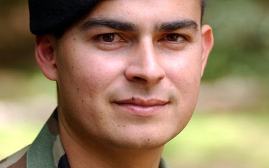 Army Staff Sgt. Elvin Arroyo coordinates the Landstuhl German-American Partnership Program, which helps troops earn German sports and marksmanship badges.