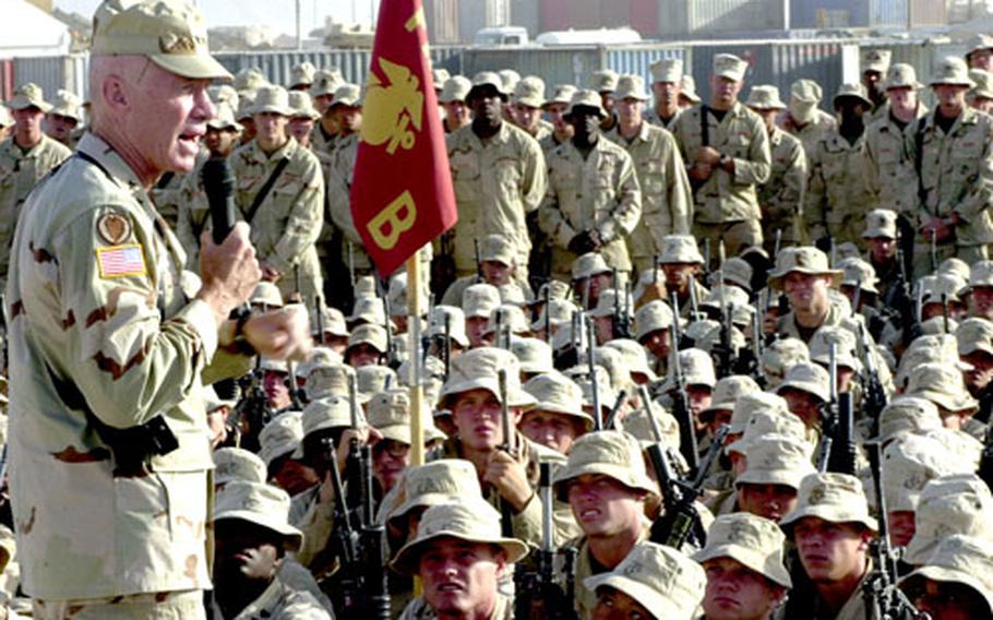 As the 22nd Marine Expeditionary Unit wraps up its four-month offensive in Afghanistan, Army Maj. Gen. Eric Olsen praised the Marines as "the best this place has ever seen."