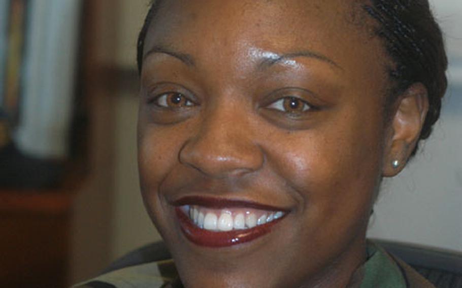 Petty Officer 1st Class Tonya Jones, stationed at RAF Molesworth, England, is battling her way out of a deep debt with no plans to return.
