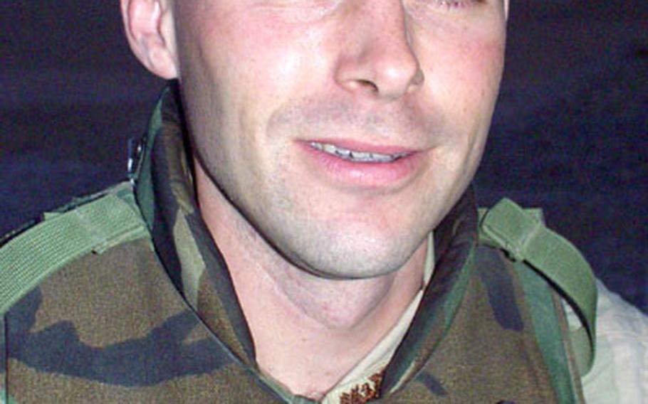 Chief Warrant Officer 2 Eric Bushmaker, 32, Troop E, 1st Squadron, 4th Cavalry Regiment, received the Air Medal with valor.