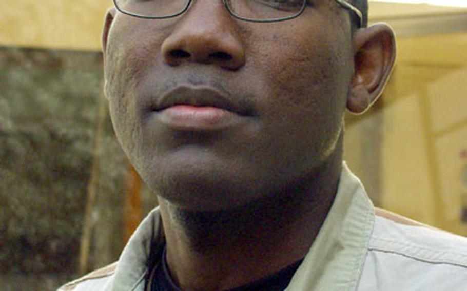 “Pretty much the whole city, from every side, was fighting,” recalled Staff Sgt. Kelvin Manning, 29, Valdosta, Ga., platoon sergeant for Battery C, 1st Battalion, 7th Field Artillery.