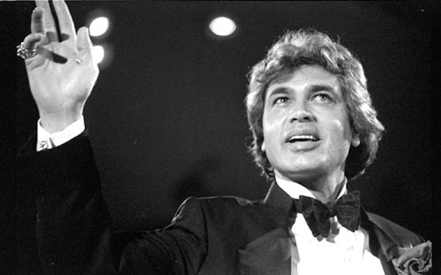 Englebert Humperdinck, at the 10th annual Tokyo Music Festival in 1981.