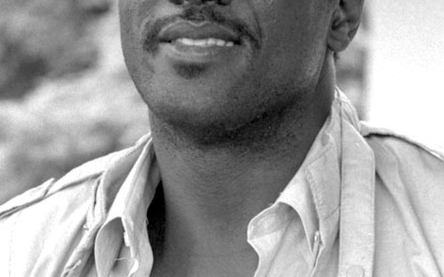 Elvin Hayes, on a visit to Germany shortly after his retirement from the NBA.
