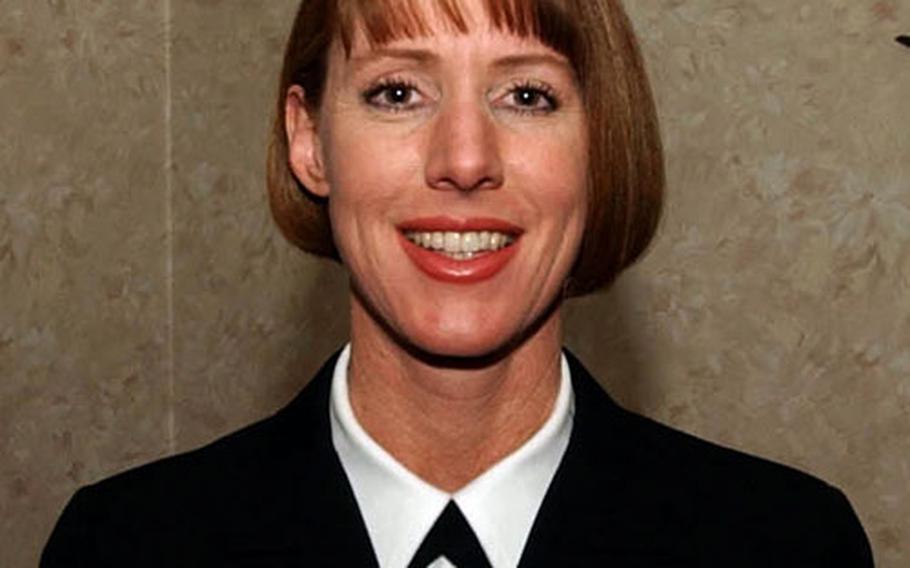 Petty Officer 1st Class Amy Pearson.